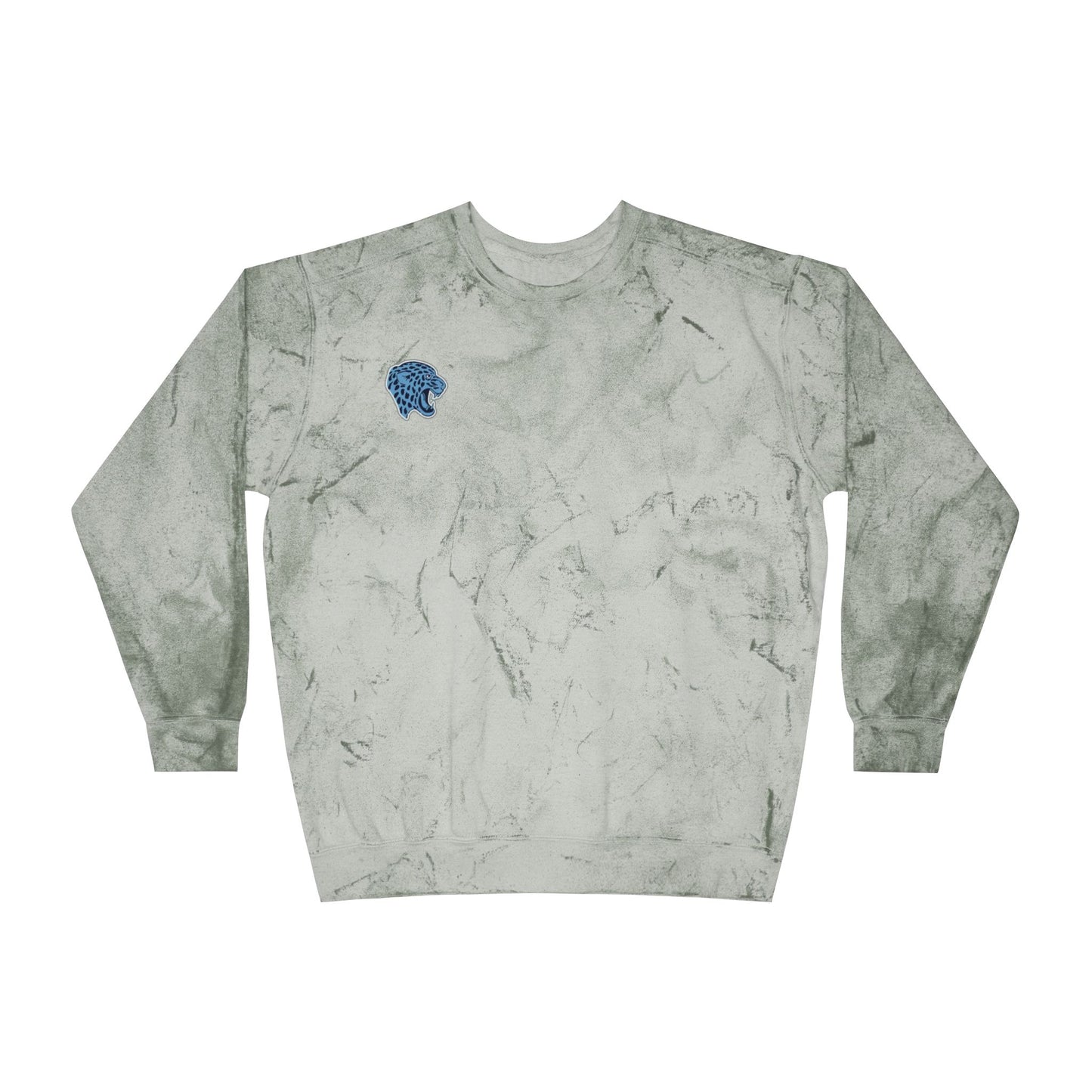 Bloomington Jefferson Jaguars Color Blast Crewneck Sweatshirt for a Vibrant Vibe, Unisex Tie-Dye Fashion