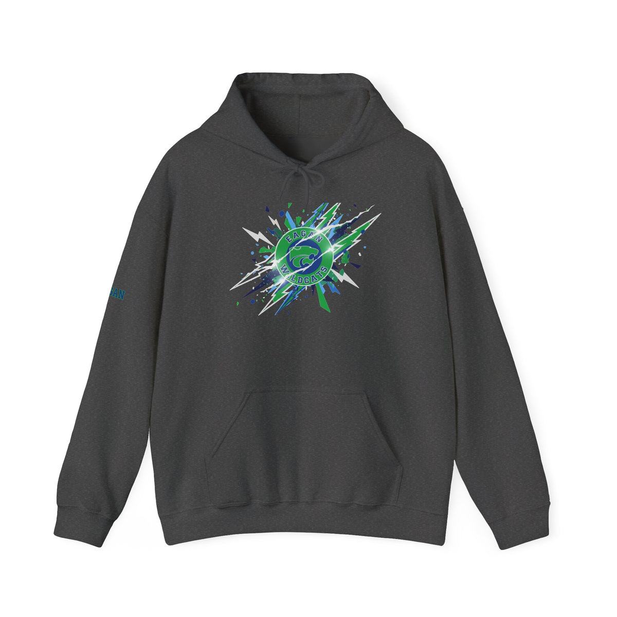Eagan Wildcats Badge Hoodie