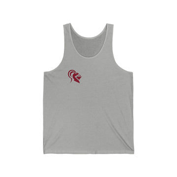 Classic Unisex Jersey Tank - Spartan Design for Sports & Casual Wear