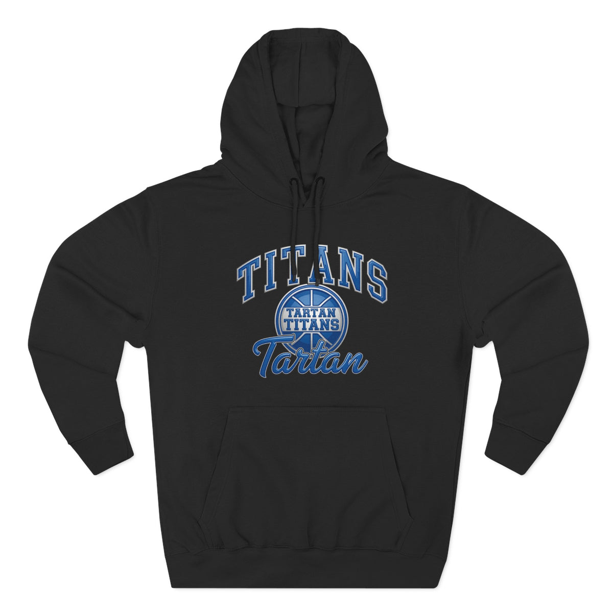 TITANS Tartan Team Spirit Fleece Hoodie