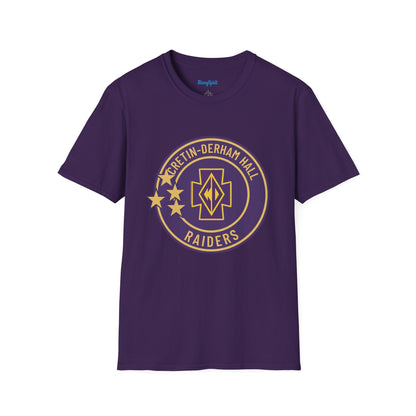 Cretin Derham-Hall Raiders Purple & Gold School Spirit T-Shirt