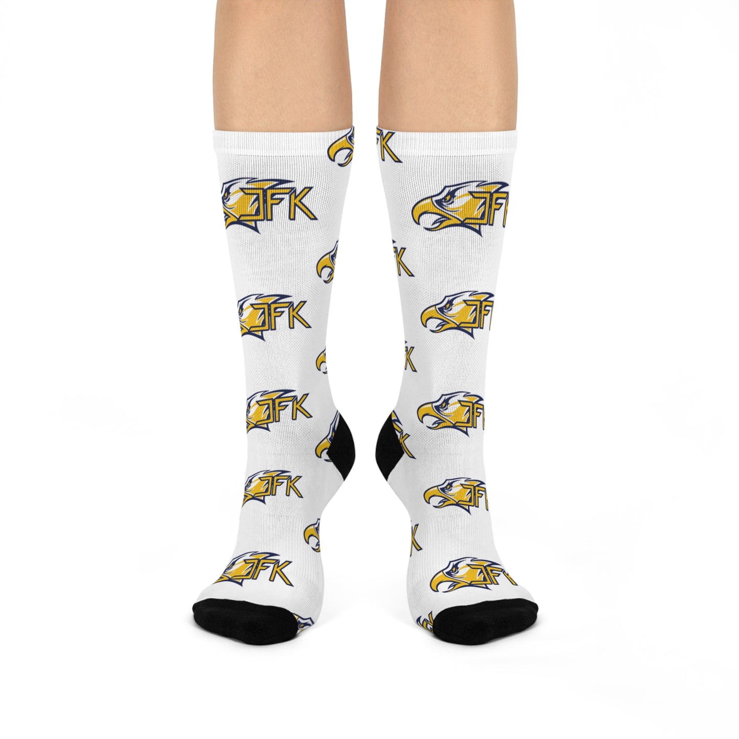 Bloomington Kennedy Eagles Trendy Cushioned Crew Socks