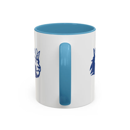Hopkins Royals Color Accent Coffee Mug