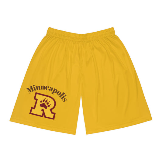 Minneapolis Roosevelt Teddies Basketball Shorts - Youth Athletic Wear for Sports & Play