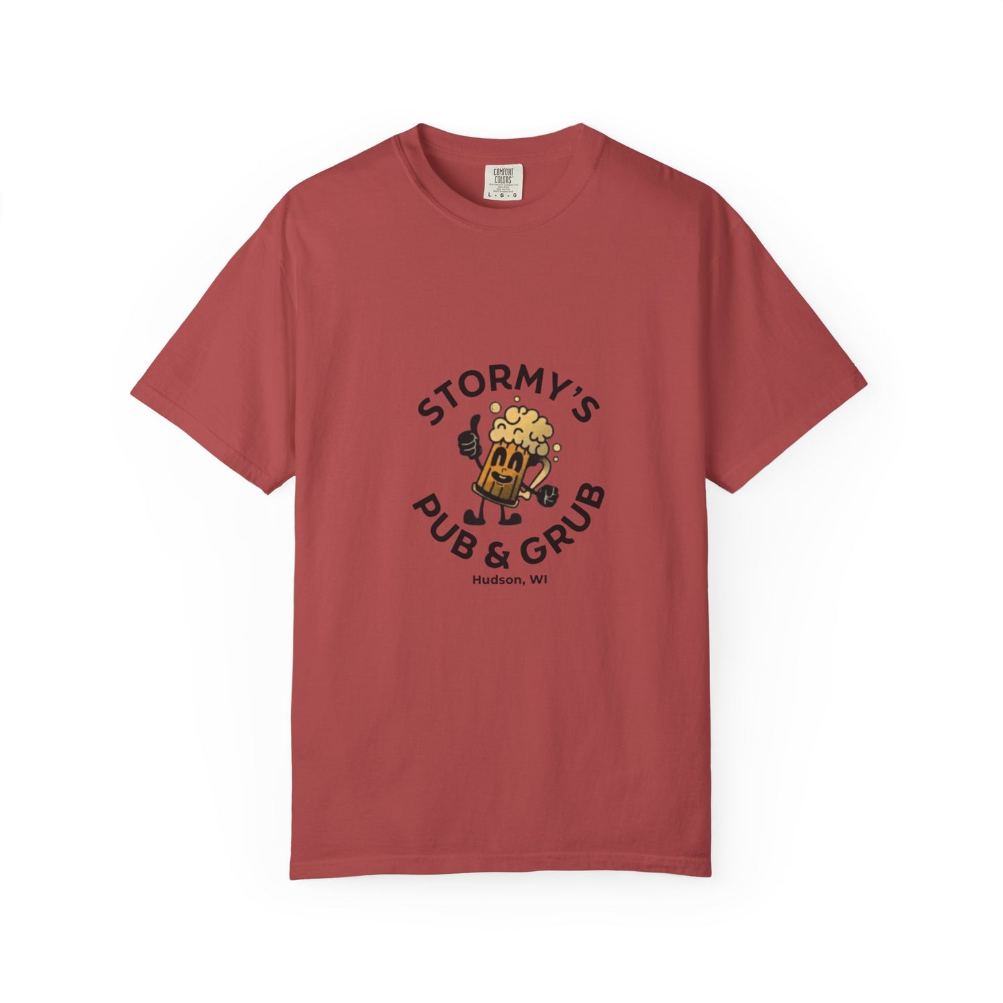 Pub & Grub T-Shirt — 'Stormy's Pub & Grub' Cheers Beer Logo Tee