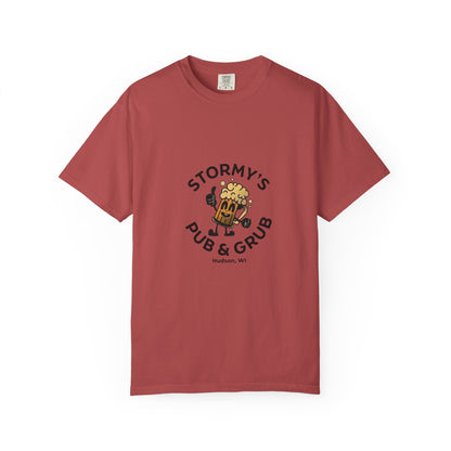 Pub & Grub T-Shirt — 'Stormy's Pub & Grub' Cheers Beer Logo Tee