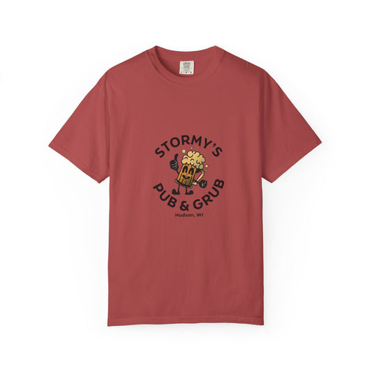 Pub & Grub T-Shirt — 'Stormy's Pub & Grub' Cheers Beer Logo Tee