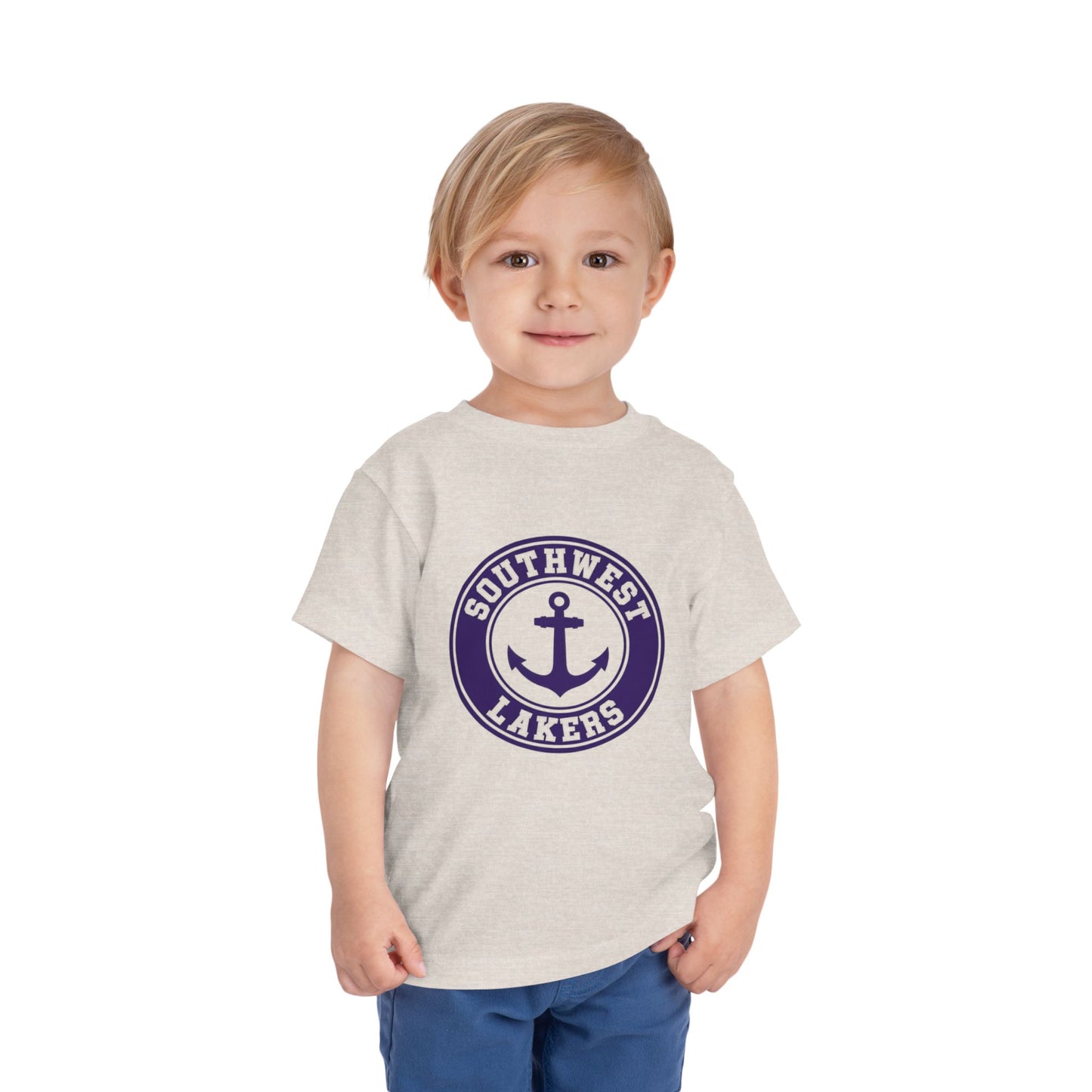 Minneapolis Southwest Lakers Toddler Tee - Cute Nautical Design for Little Fans