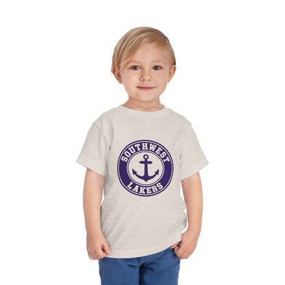 Minneapolis Southwest Lakers Toddler Tee - Cute Nautical Design for Little Fans