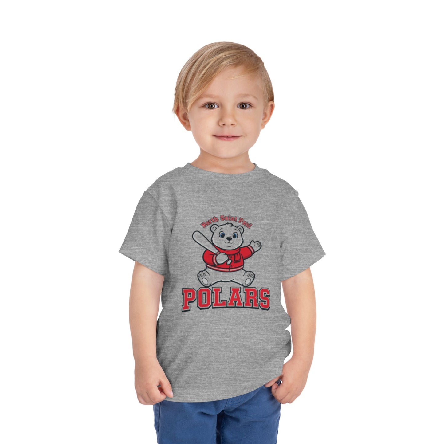 North Saint Paul Polars Playful Toddler Short Sleeve Tee