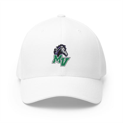 Mounds View Mustangs Embroidered Cap - Structured Adjustable Hat