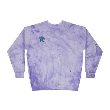 Bloomington Jefferson Jaguars Color Blast Crewneck Sweatshirt for a Vibrant Vibe, Unisex Tie-Dye Fashion