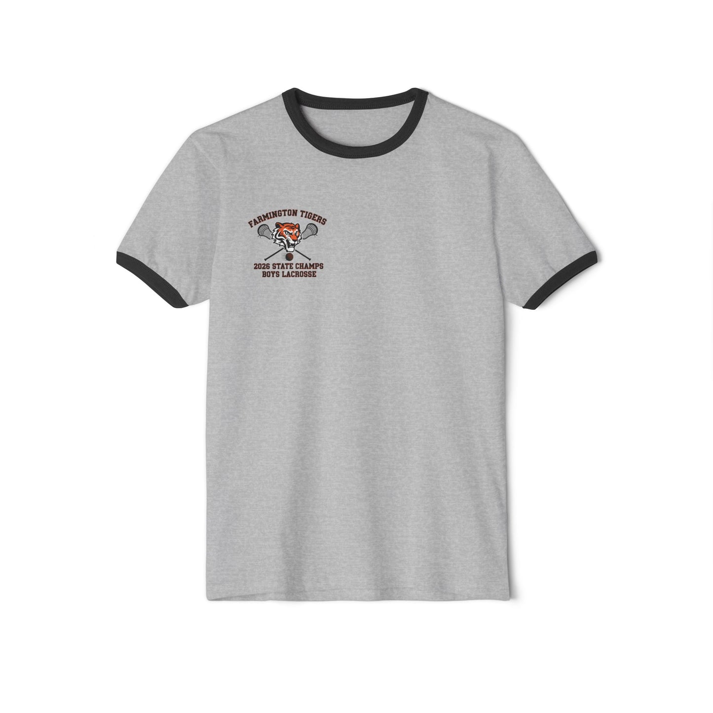 Farmington Tigers Vintage Ringer T-Shirt — State Champs 2026