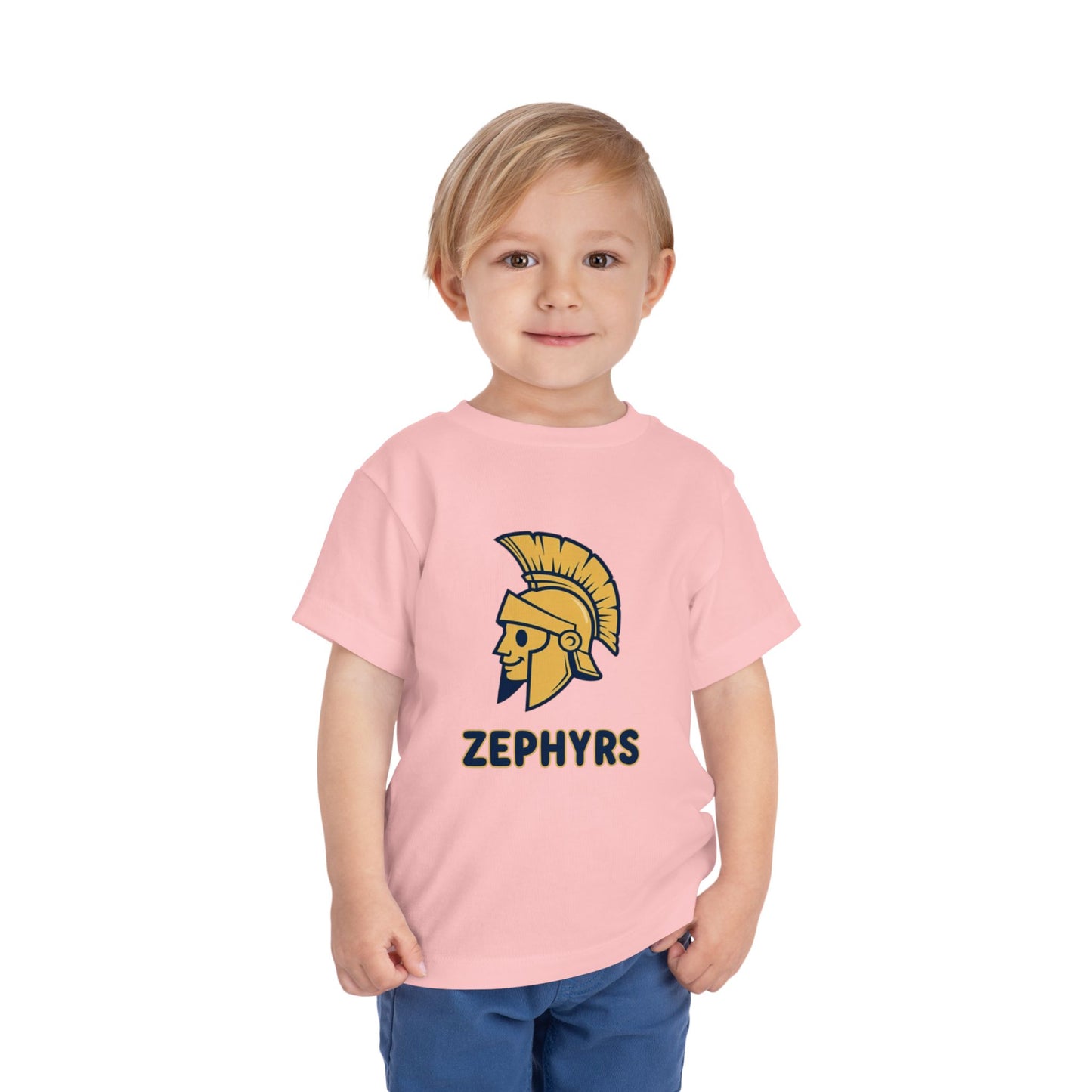 Mahtomedi Zephyrs Toddler Short Sleeve Tee - Cool T-Shirt for Young Fans