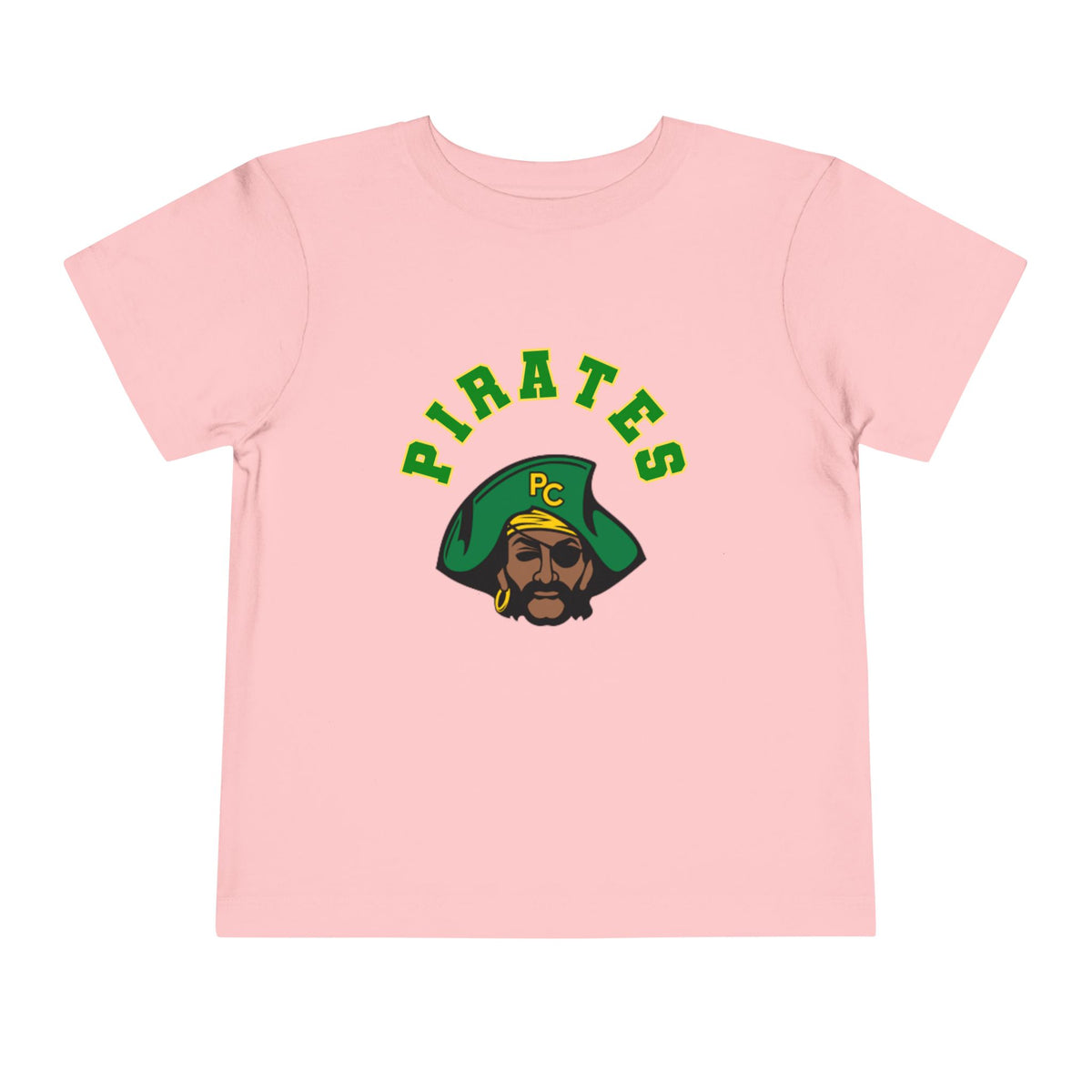 Park Center Pirates Toddler Tee - Fun Short Sleeve Shirt for Kids