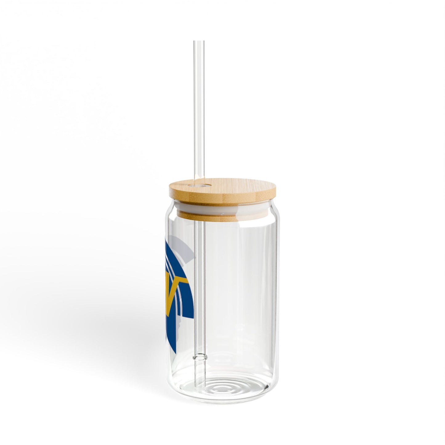 Wayzata Trojans 16oz Sipper Glass - Eco-Friendly Drinkware for Home & Office