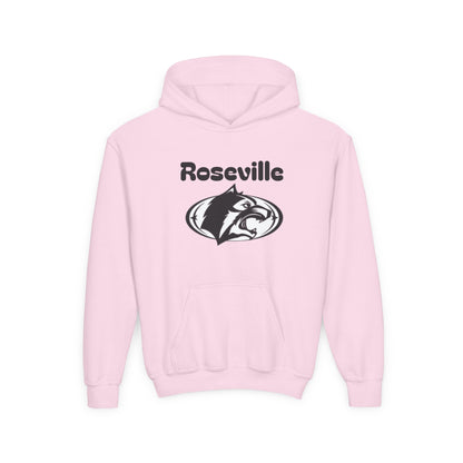 Roseville Raiders Youth Sporty Hoodie, Perfect for Casual Wear