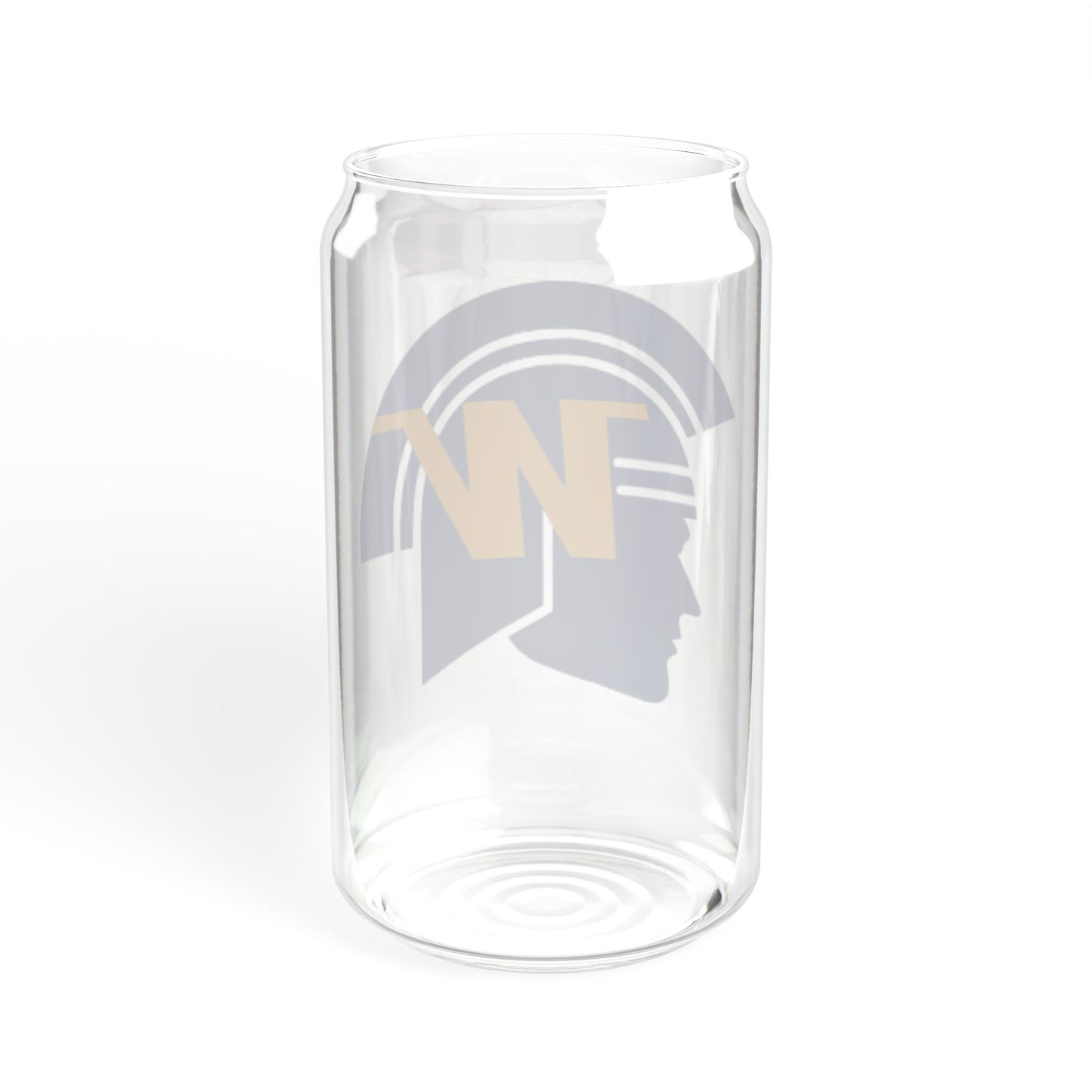 Wayzata Trojans 16oz Sipper Glass - Eco-Friendly Drinkware for Home & Office