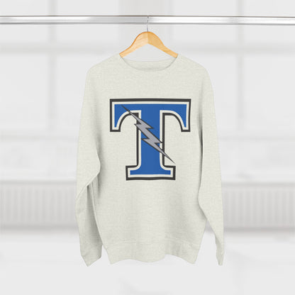 Tartan Titans Blue T Lightning Logo Sweatshirt