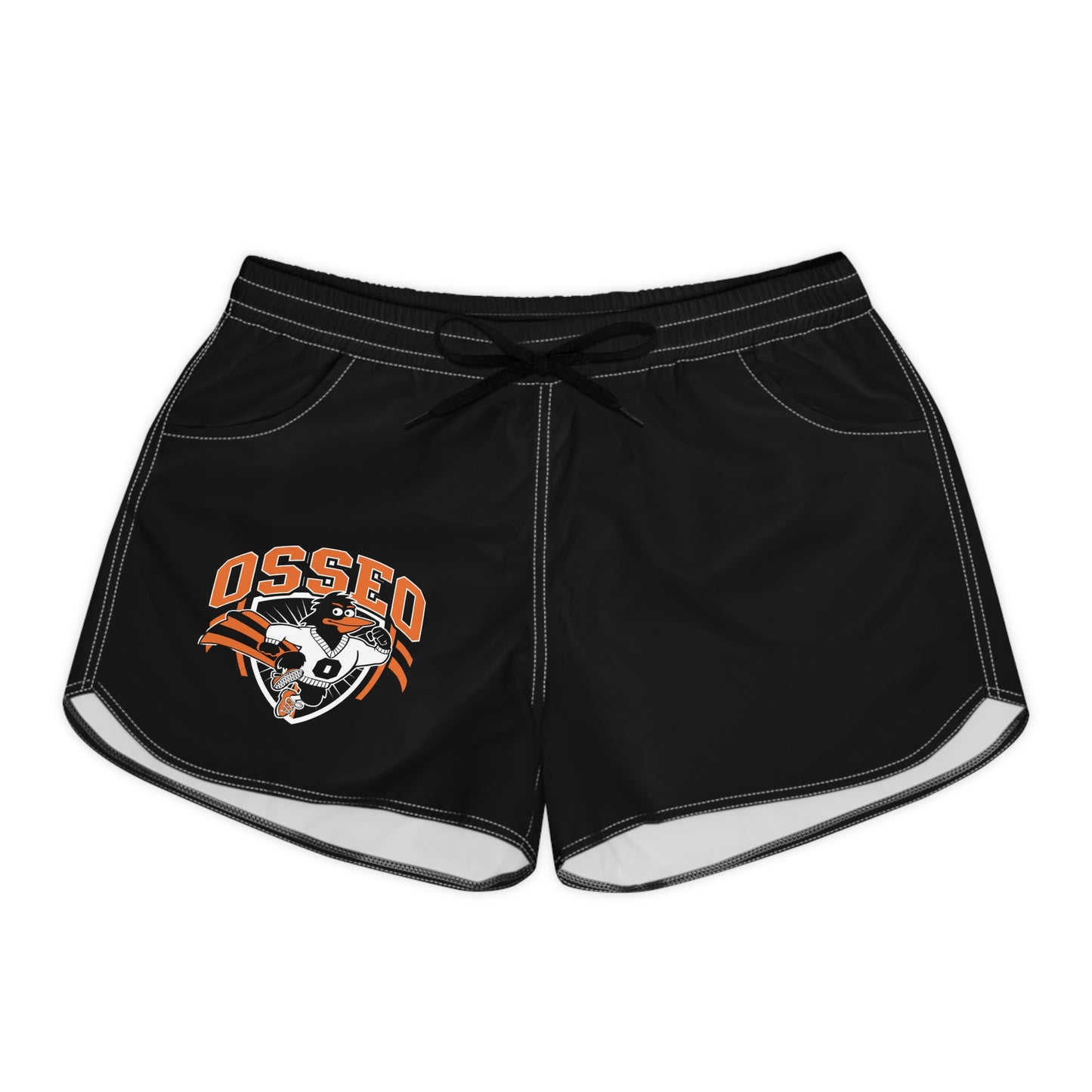 Osseo Orioles Black Women's Casual Shorts