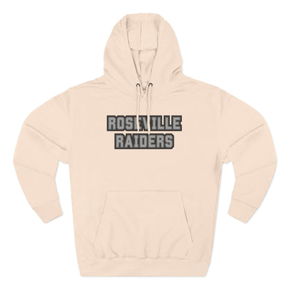 Roseville Raiders Three-Panel Fleece Hoodie