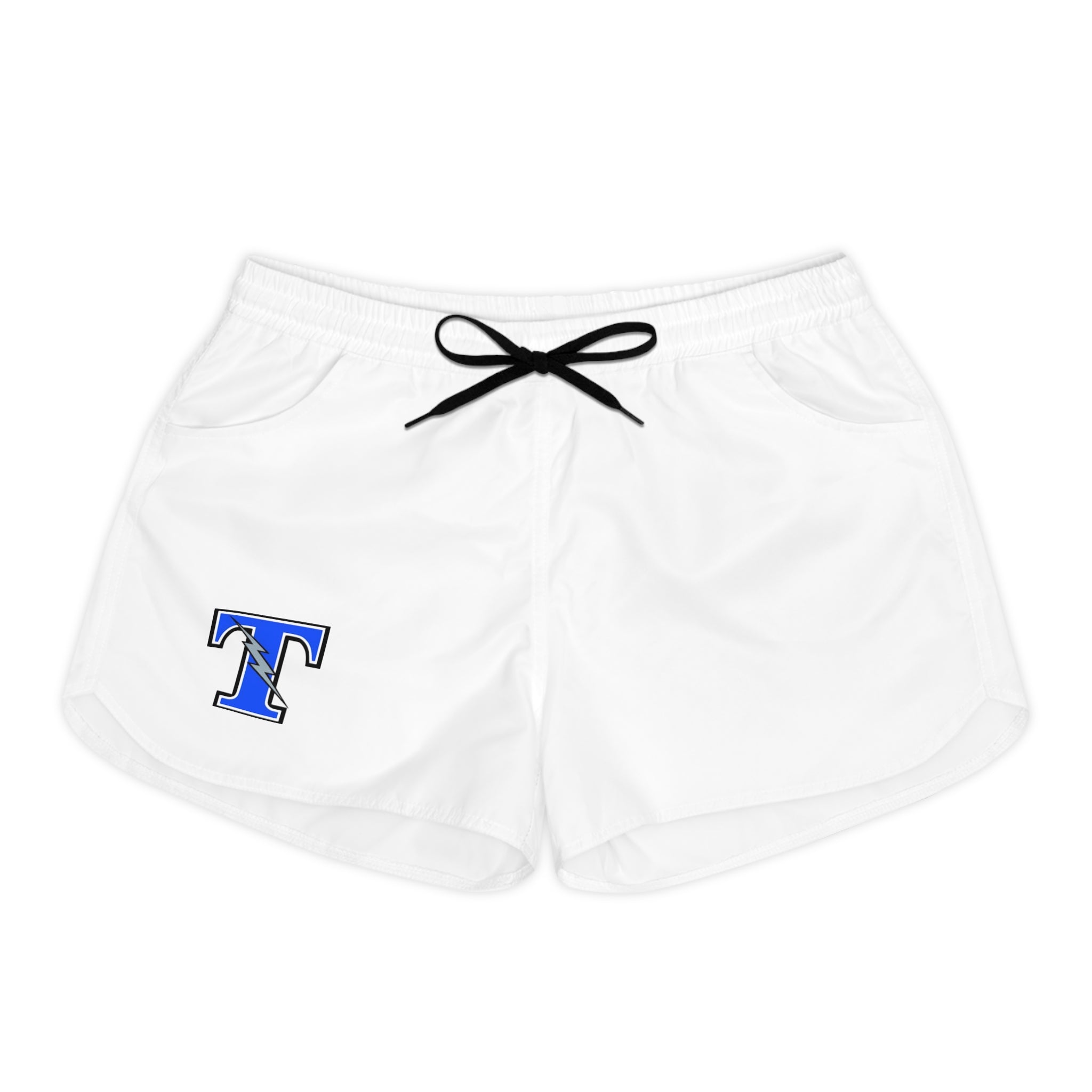 Tartan Titans White Women's Casual Shorts