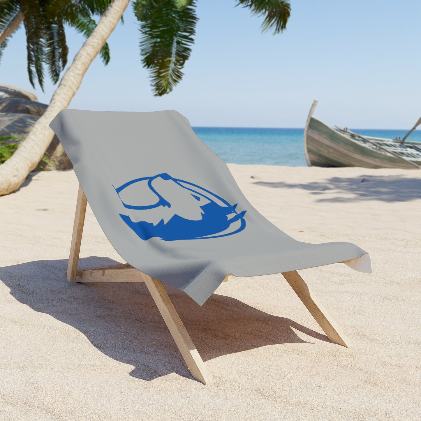 Saint Anthony Huskies Beach Towel - Perfect for Summer Fun and Dog Lovers