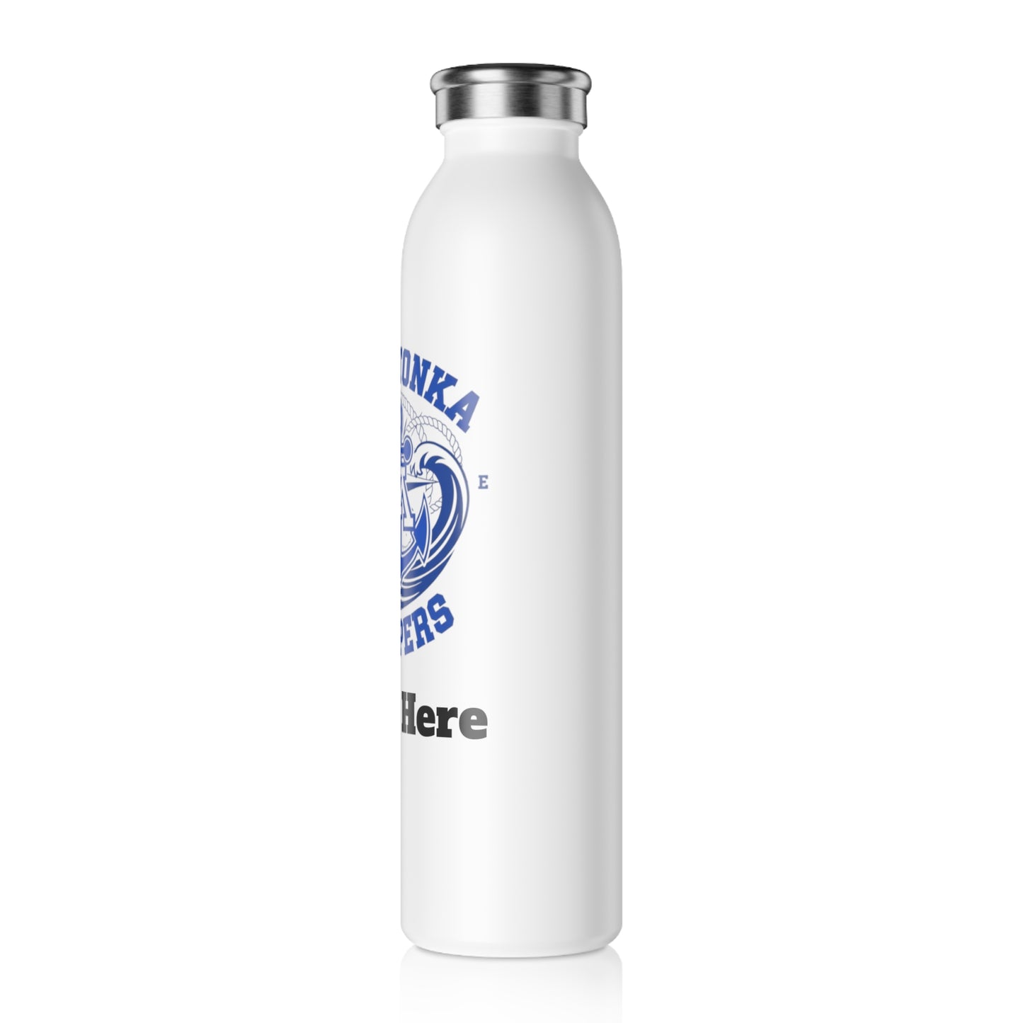 Minnetonka Skippers Slim Water Bottle —  Stainless Insulated Bottle