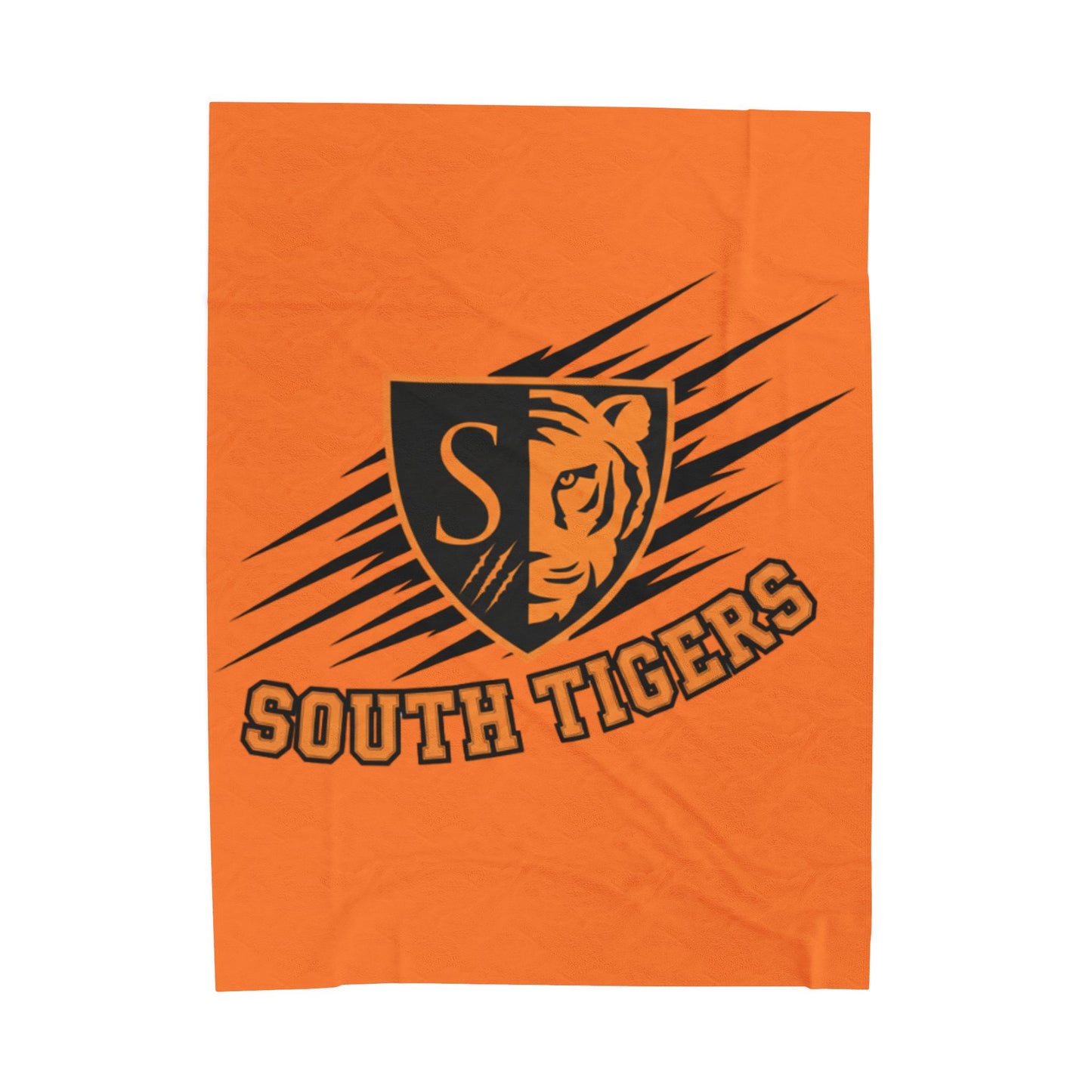 Minneapolis South Tigers Velveteen Blanket - Cozy and Loungey