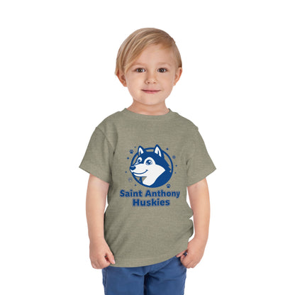 Saint Anthony Huskies Toddler Tee - Short Sleeve Shirt for Kids