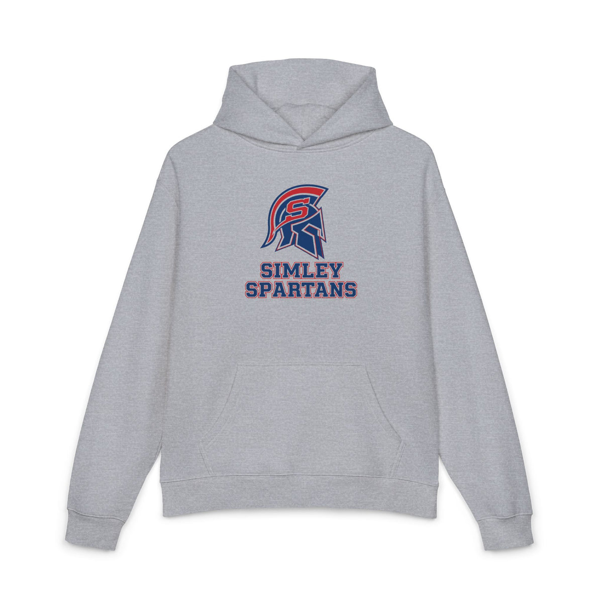 Simley Spartans Panthers Hoodie — Retro Sports Logo Pullover