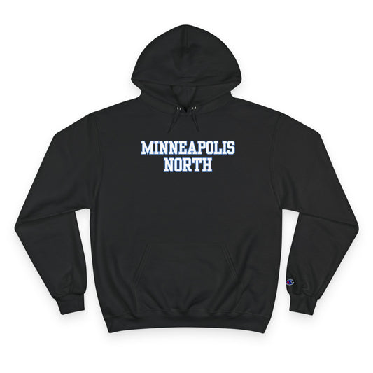 Minneapolis North Champion Hoodie — Retro Collegiate Pullover