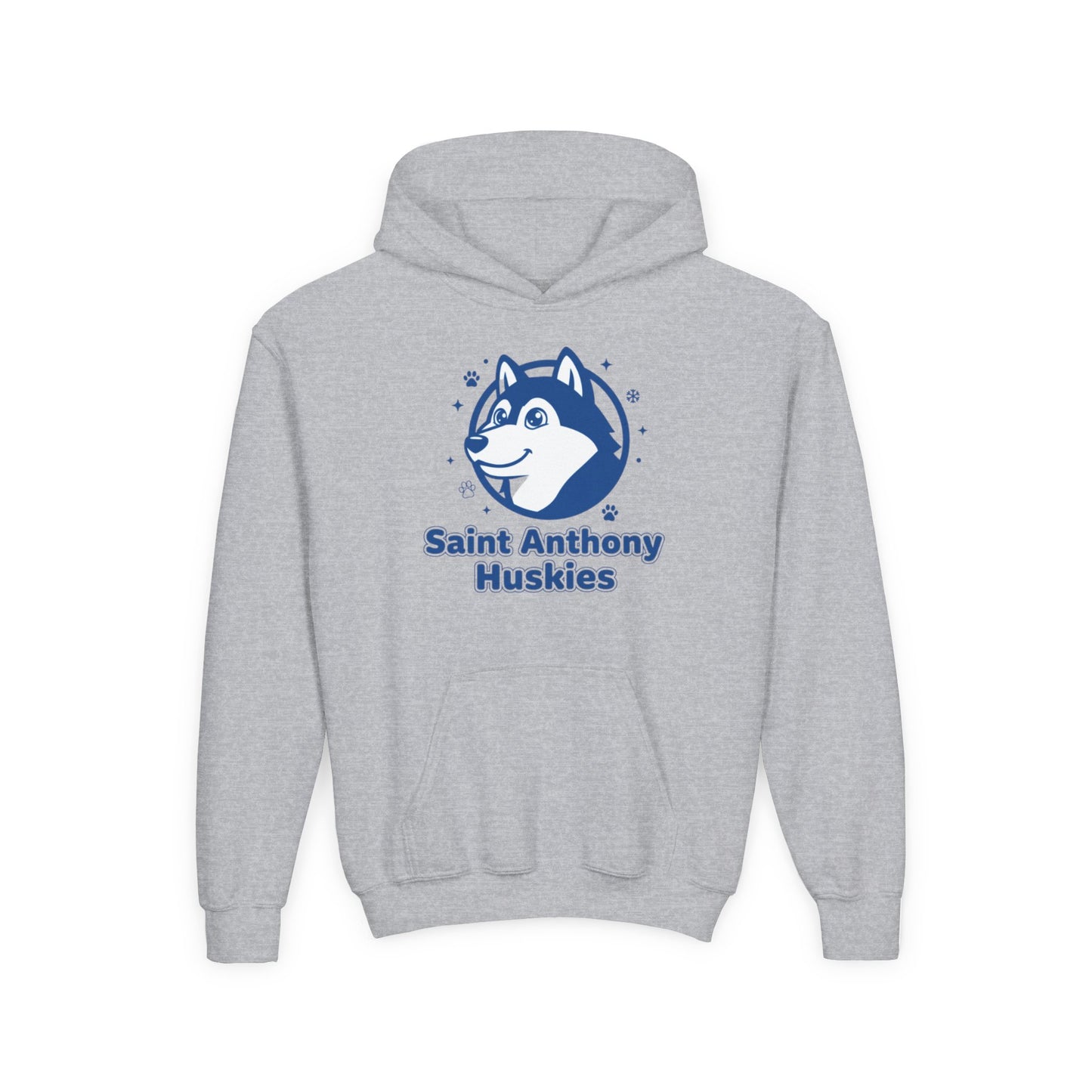 Saint Anthony Huskies Youth Heavy Blend Hooded Sweatshirt