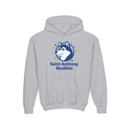 Saint Anthony Huskies Youth Heavy Blend Hooded Sweatshirt