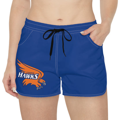 Robbinsdale Cooper Hawks Casual Women's Blue Shorts - Perfect for Summer Adventures