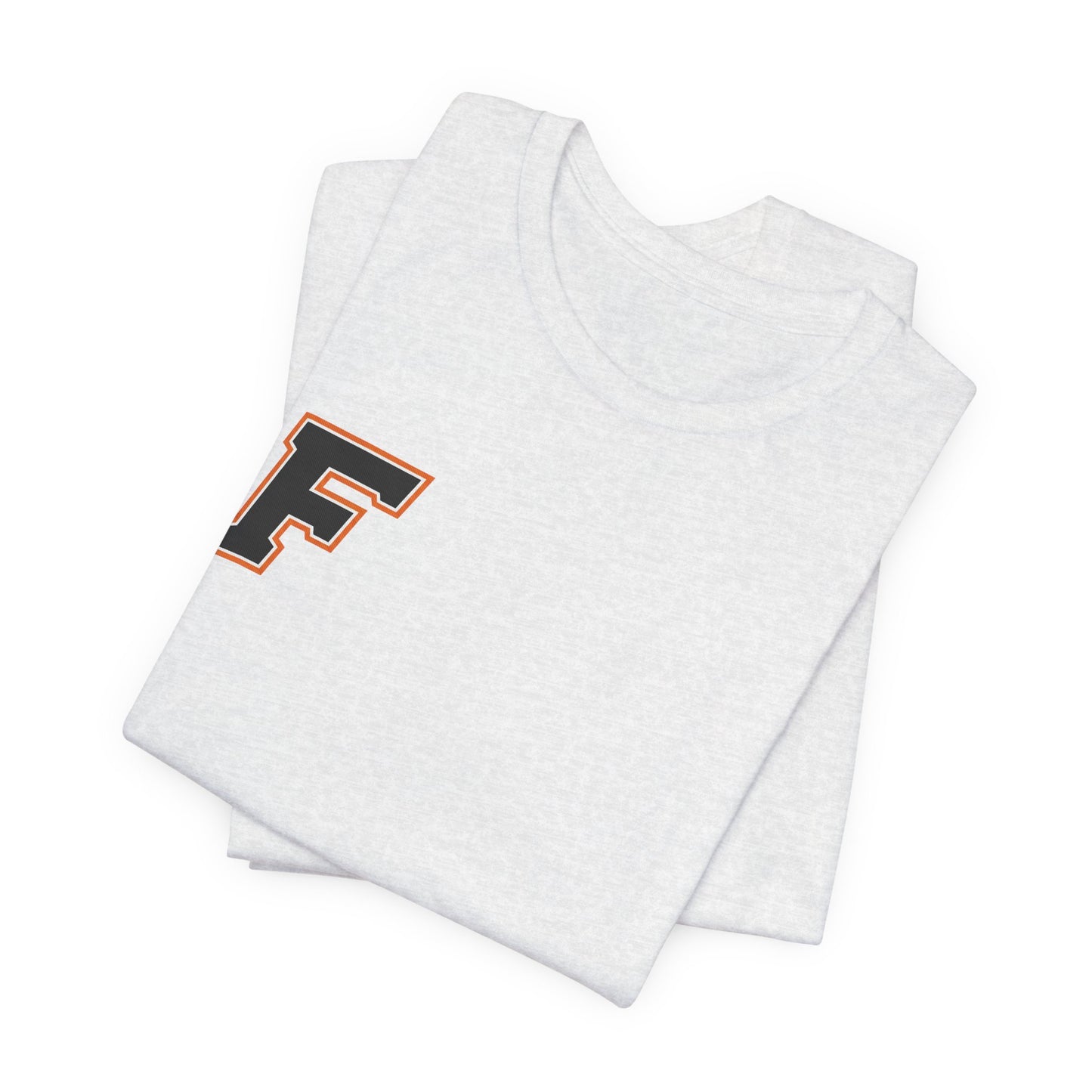 Farmington Tigers 'F' Graphic Tee — Retro Letterman Style T-Shirt