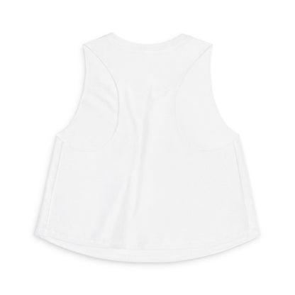 COMO Women's Crop Tank Top — Bold Retro Lettering Summer Crop