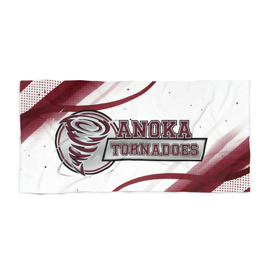 Anoka Tornadoes Beach Towel
