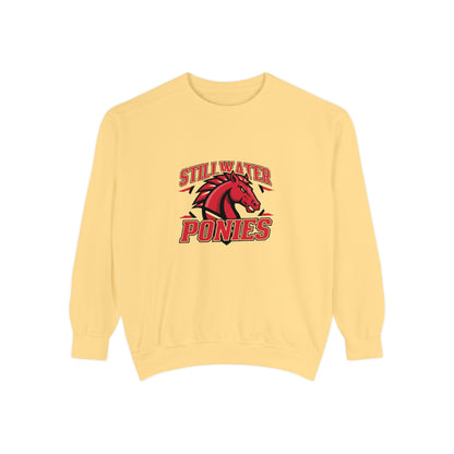 Stillwater Ponies Unisex Garment-Dyed Sweatshirt