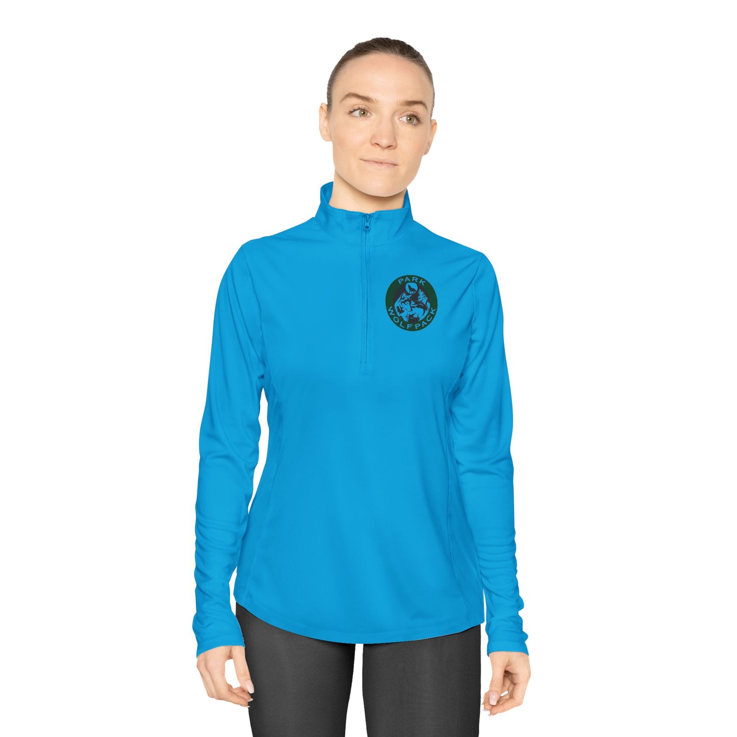 Park Wolfpack Ladies Quarter-Zip Pullover - Cozy and Stylish Activewear for All Seasons