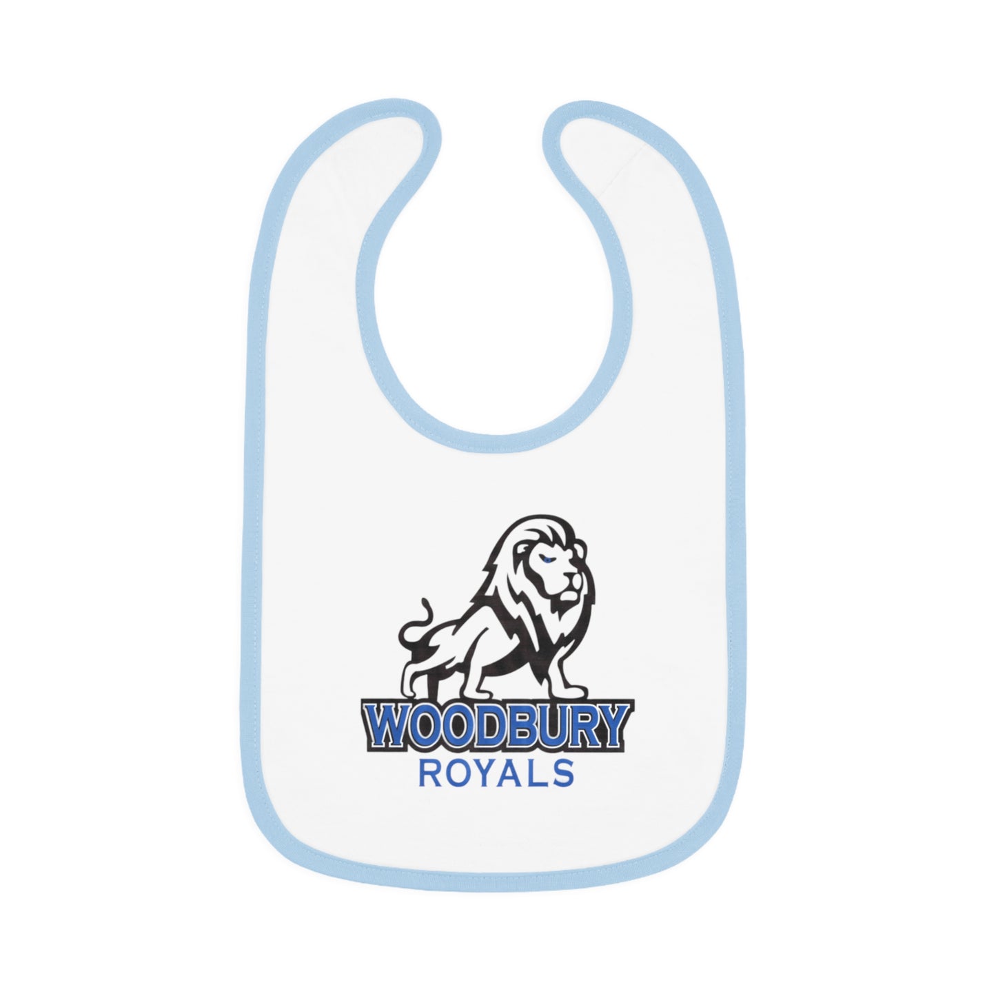 Woodbury Royals Baby Contrast Trim Jersey Bib