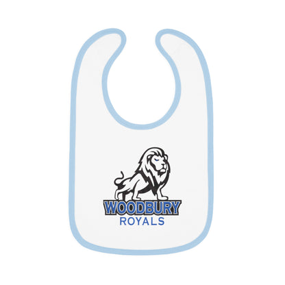Woodbury Royals Baby Contrast Trim Jersey Bib