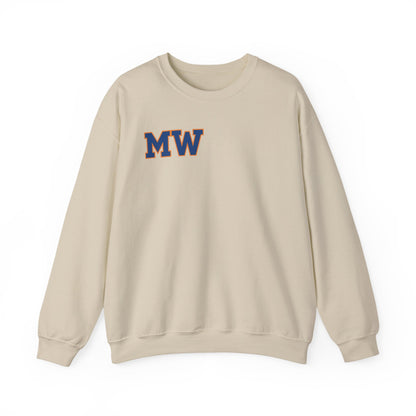 Minneapolis Washburn Millers MW logo Crewneck Sweatshirt