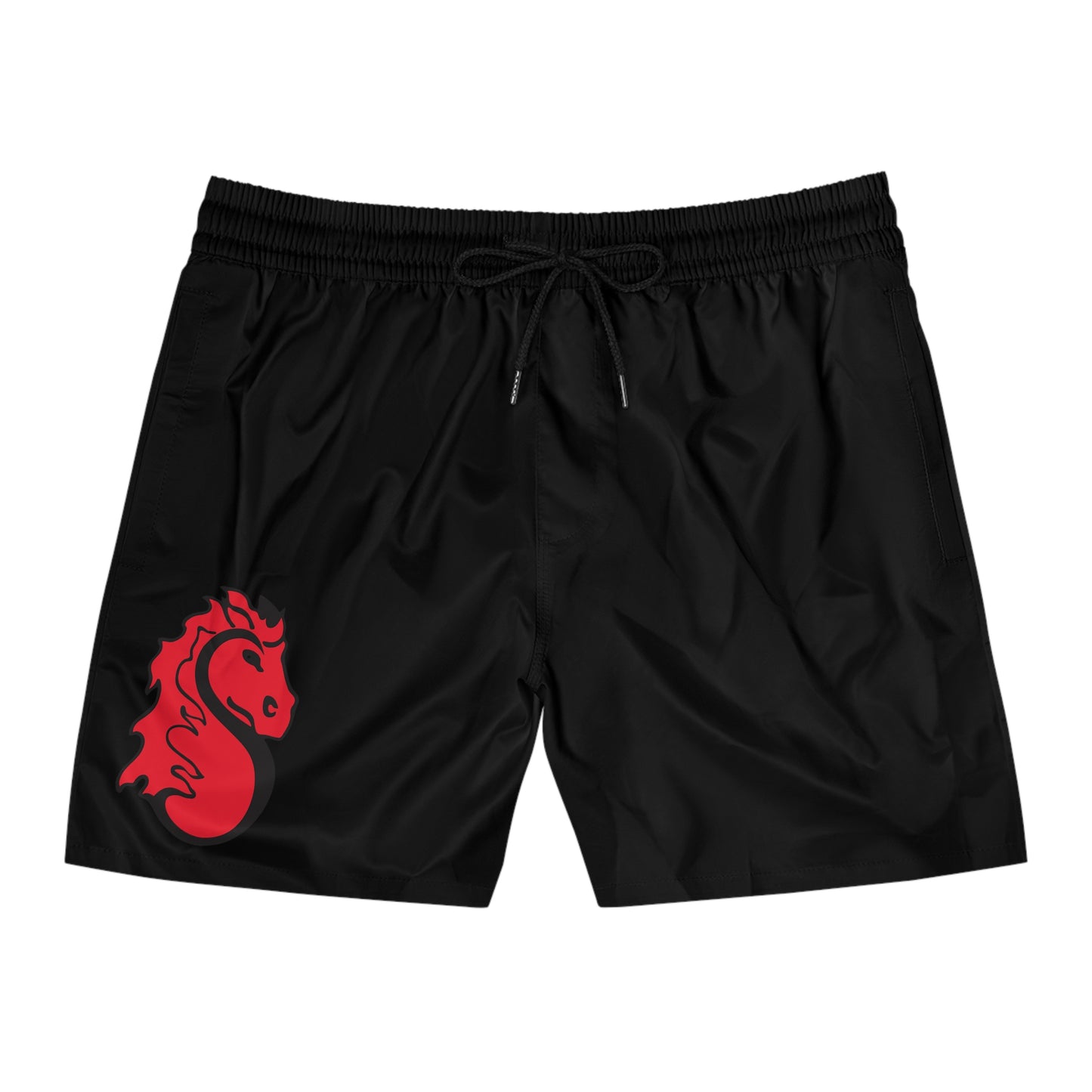 Stillwater Ponies Stylish Men's Mid-Length Swim Shorts