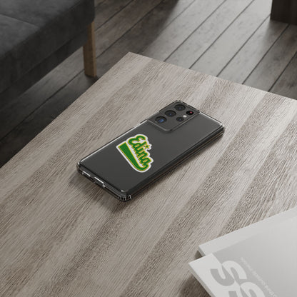 Custom Clear Phone Case with Edina Design - Stylish Protection for Your Smartphone