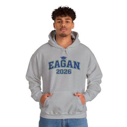 Copy of Mahtomedi Zephyrs Class of 2026 Block Hoodie