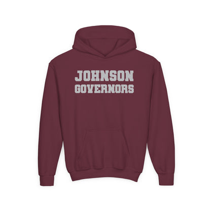 Saint Paul Johnson Youth Heavy Blend Hooded Sweatshirt - Governors Design
