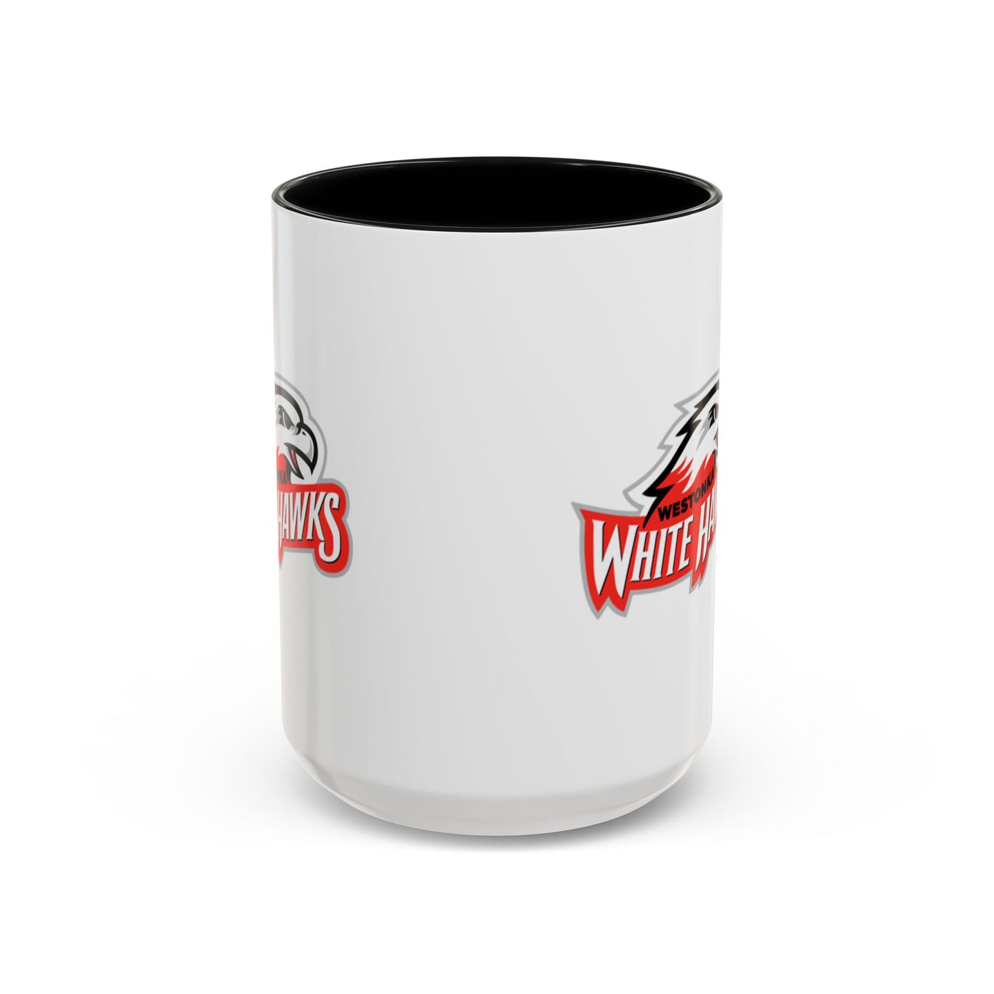 Mound Westonka White Hawks Accent Coffee Mug - Stylish 15oz or 11oz