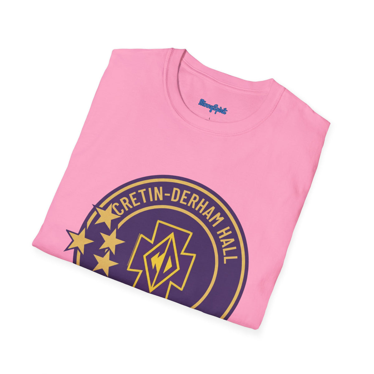 Cretin Derham-Hall Raiders Purple & Gold School Spirit T-Shirt