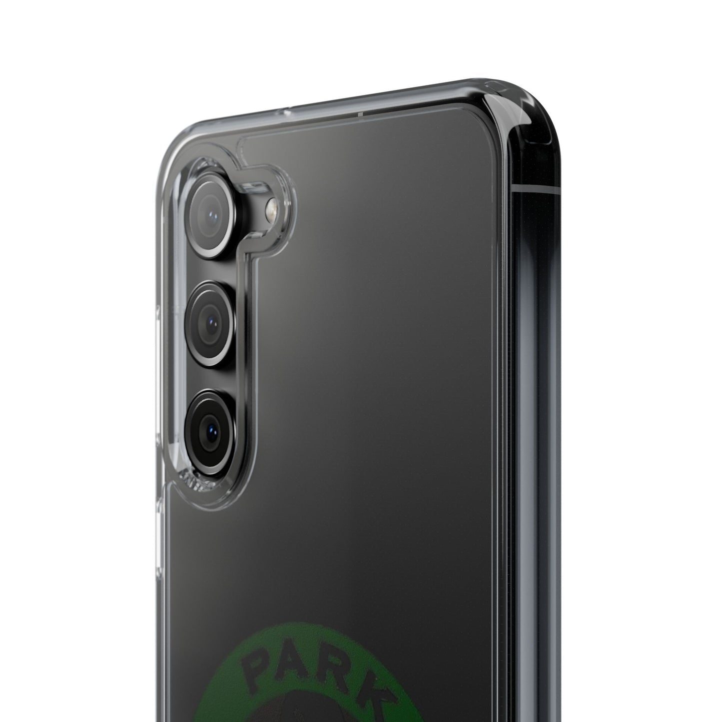 Custom Clear Phone Case - Park Wolfpack Design
